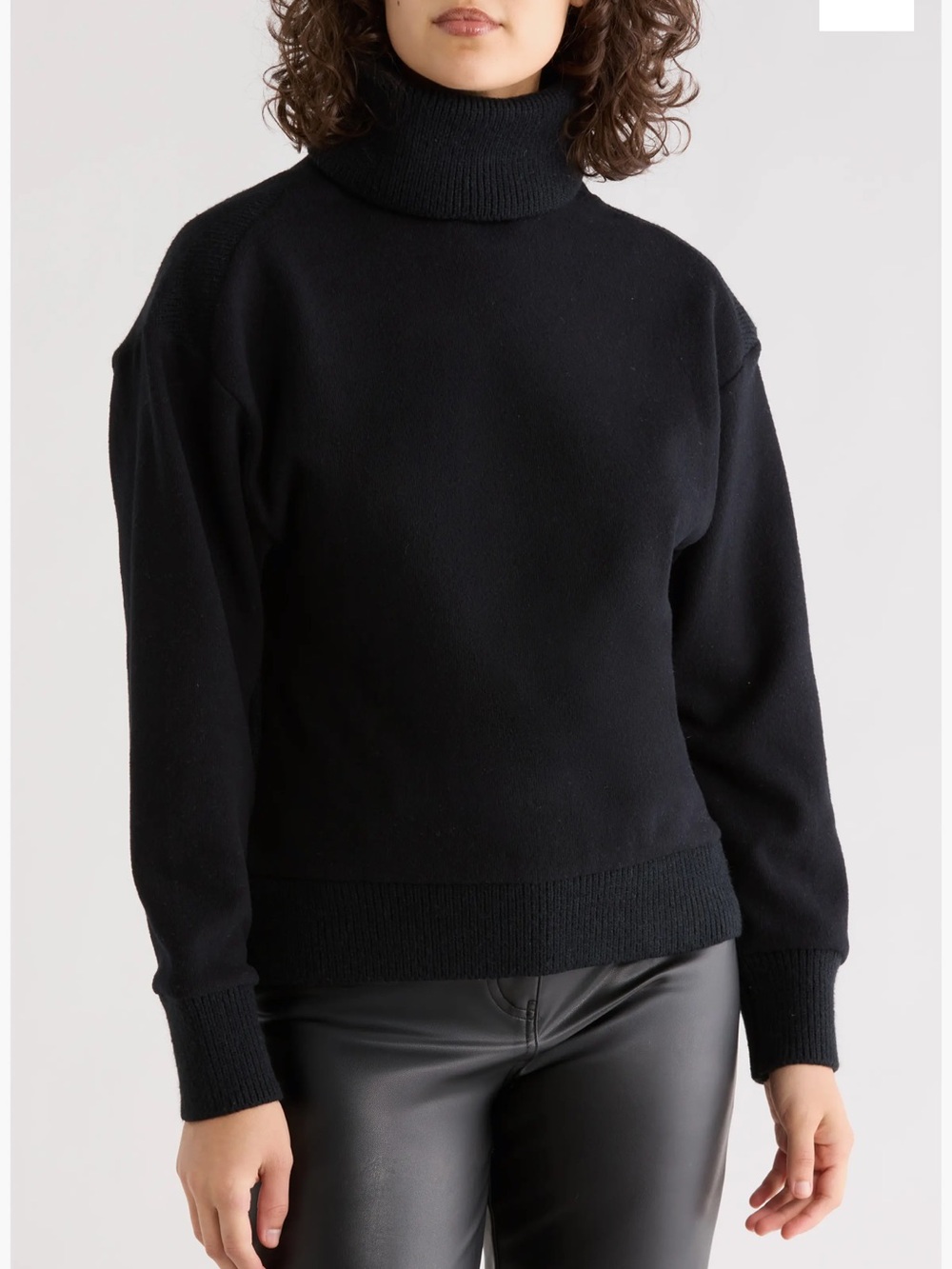 NWT tahari size XS Black Turtleneck Women's Sweater - Classic Cozy Fit